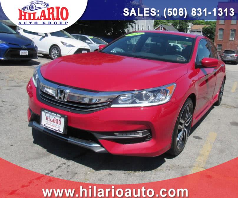 2017 Honda Accord Sdn Sport CVT, available for sale in Worcester, Massachusetts | Hilario's Auto Sales Inc.. Worcester, Massachusetts