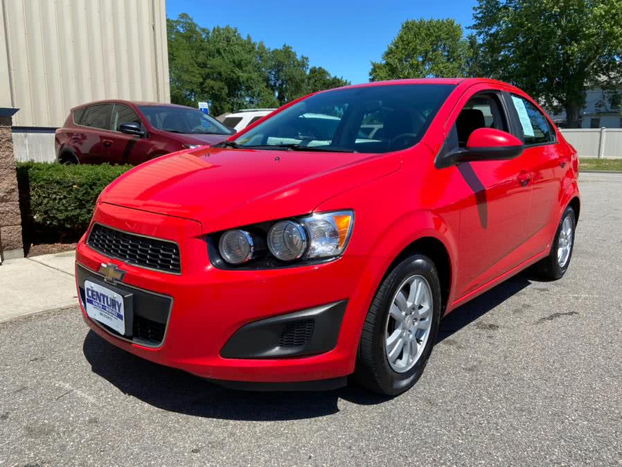 2014 Chevrolet Sonic 4dr Sdn Auto LT, available for sale in East Windsor, Connecticut | Century Auto And Truck. East Windsor, Connecticut