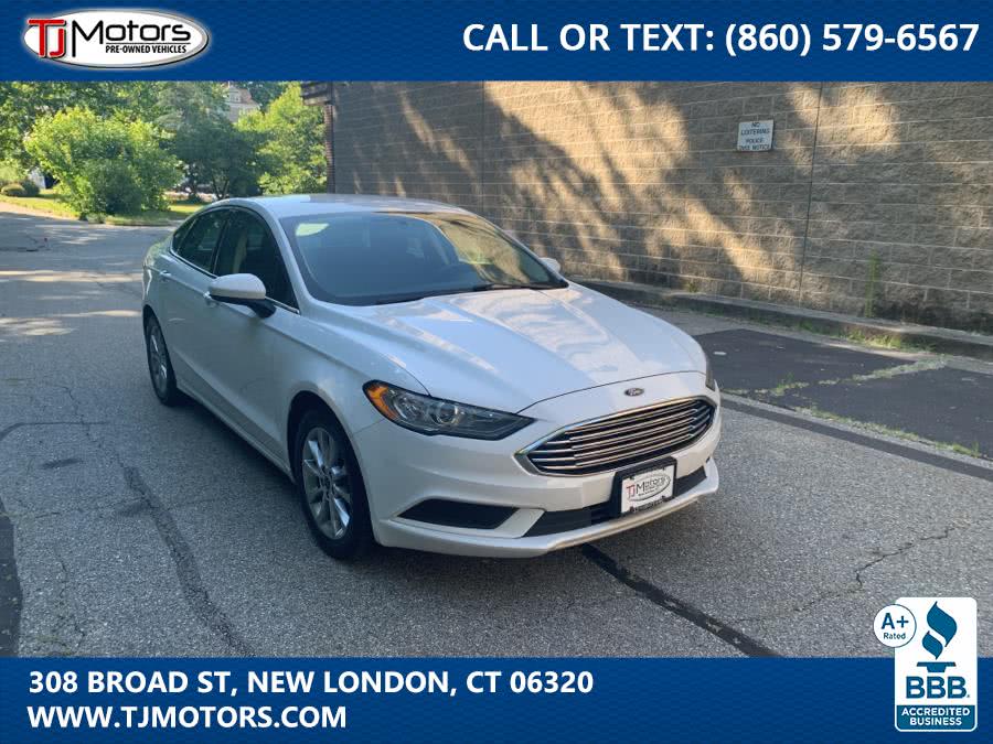 2017 Ford Fusion SE FWD, available for sale in New London, Connecticut | TJ Motors. New London, Connecticut
