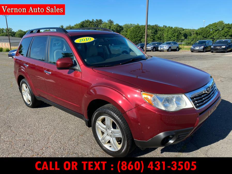 2010 Subaru Forester 4dr Auto 2.5X Premium PZEV, available for sale in Manchester, Connecticut | Vernon Auto Sale & Service. Manchester, Connecticut 2010 Subaru Forester 4dr Auto 2.5X Premium PZEV, available for sale in Manchester, Connecticut | Vernon Auto Sale & Service. Manchester, Connecticut