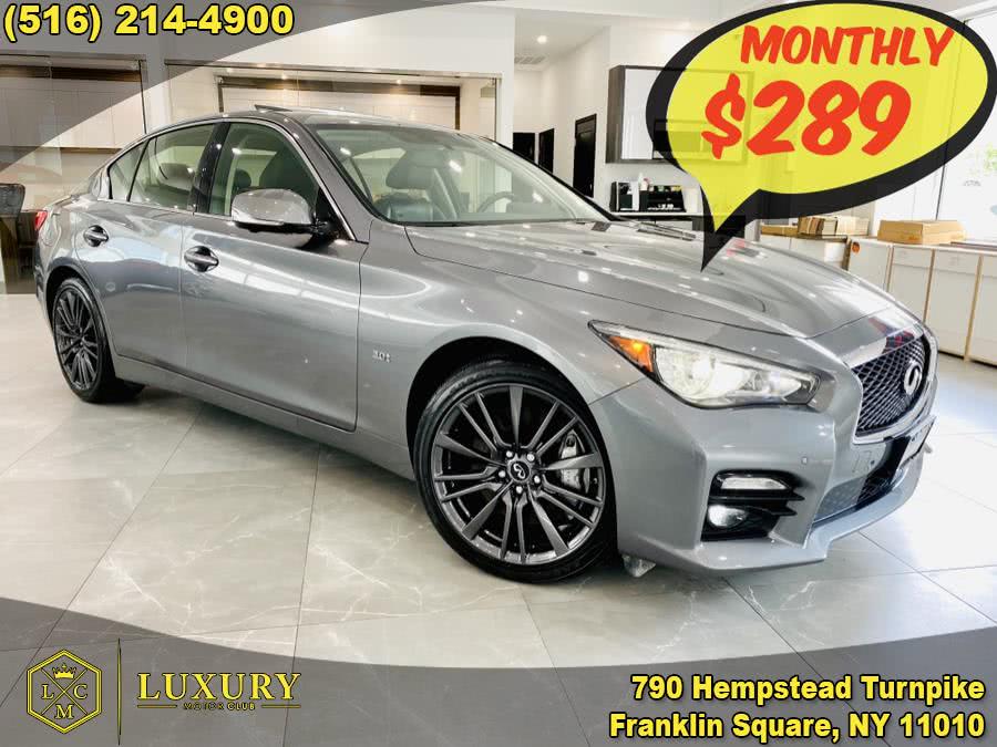 2016 INFINITI Q50 4dr Sdn 3.0t Sport AWD, available for sale in Franklin Square, New York | Luxury Motor Club. Franklin Square, New York