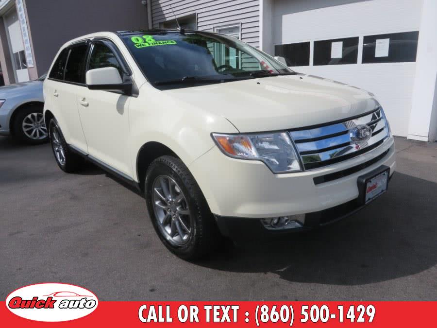 2008 Ford Edge 4dr SEL AWD, available for sale in Bristol, Connecticut | Quick Auto LLC. Bristol, Connecticut