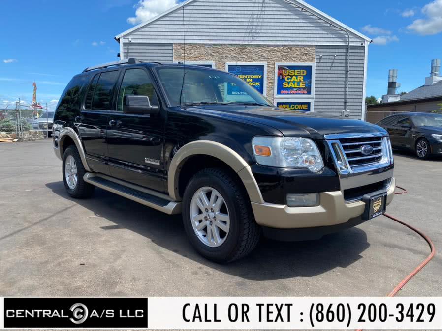 2007 Ford Explorer 4WD 4dr V6 Eddie Bauer, available for sale in East Windsor, Connecticut | Central A/S LLC. East Windsor, Connecticut
