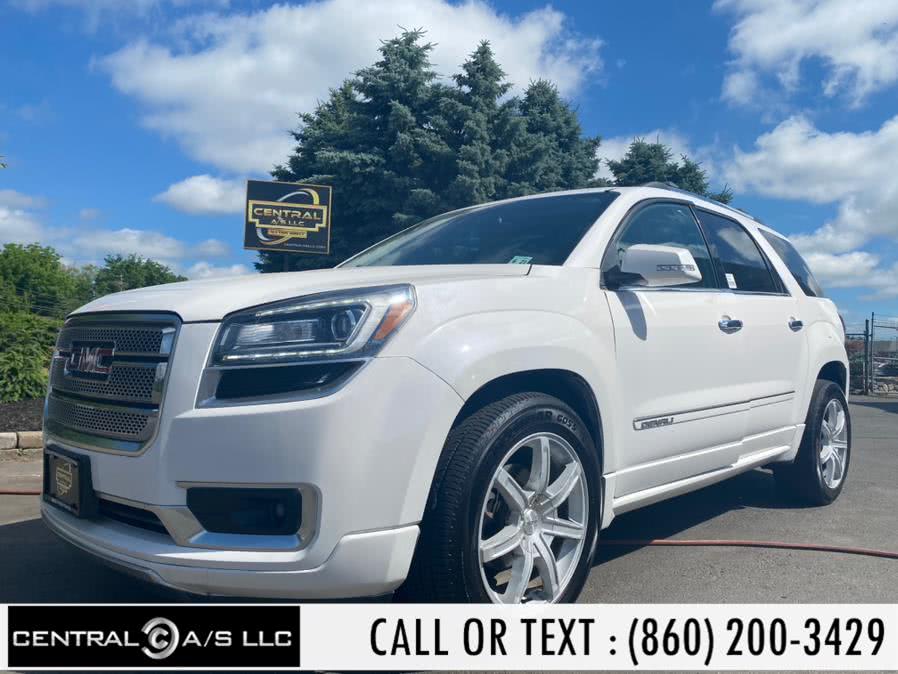 2016 GMC Acadia AWD 4dr Denali, available for sale in East Windsor, Connecticut | Central A/S LLC. East Windsor, Connecticut