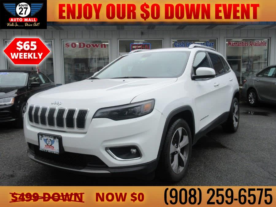 2019 Jeep Cherokee Limited FWD, available for sale in Linden, New Jersey | Route 27 Auto Mall. Linden, New Jersey 2019 Jeep Cherokee Limited FWD, available for sale in Linden, New Jersey | Route 27 Auto Mall. Linden, New Jersey