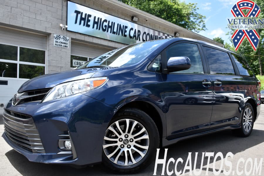 2019 Toyota Sienna XLE Premium FWD 8-Passenger, available for sale in Waterbury, Connecticut | Highline Car Connection. Waterbury, Connecticut