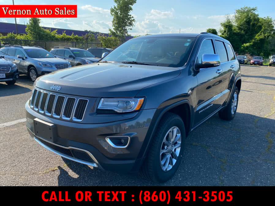 2015 Jeep Grand Cherokee 4WD 4dr Limited, available for sale in Manchester, Connecticut | Vernon Auto Sale & Service. Manchester, Connecticut