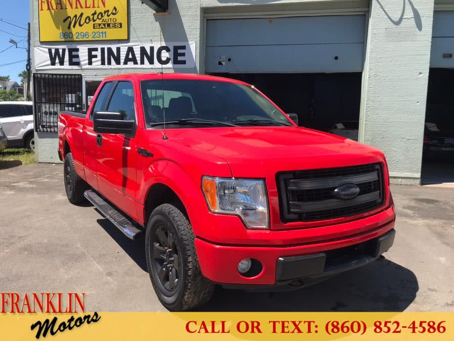 2013 Ford F-150 4WD SuperCab 145" XL, available for sale in Hartford, Connecticut | Franklin Motors Auto Sales LLC. Hartford, Connecticut
