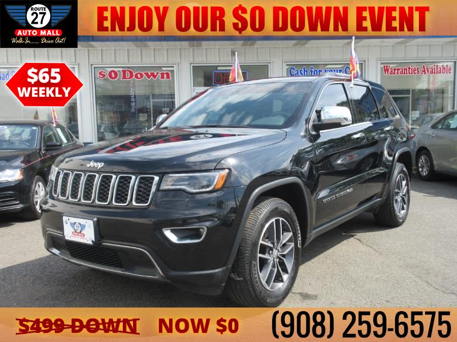 2017 Jeep Grand Cherokee Limited 4x4, available for sale in Linden, New Jersey | Route 27 Auto Mall. Linden, New Jersey 2017 Jeep Grand Cherokee Limited 4x4, available for sale in Linden, New Jersey | Route 27 Auto Mall. Linden, New Jersey