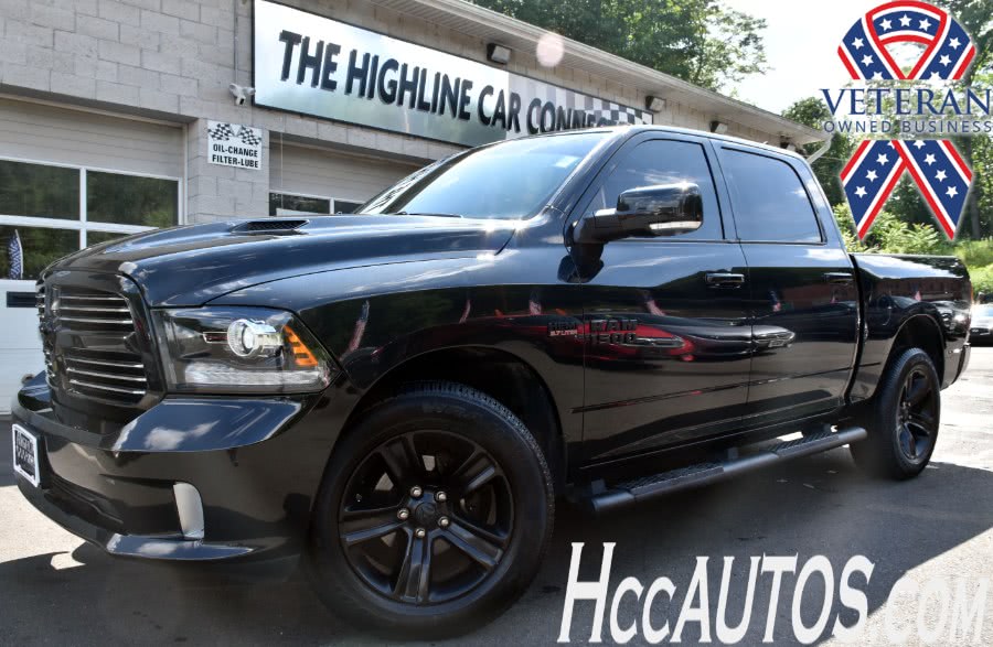 2017 Ram 1500 Night 4x4 Crew Cab 5''7" Box, available for sale in Waterbury, Connecticut | Highline Car Connection. Waterbury, Connecticut