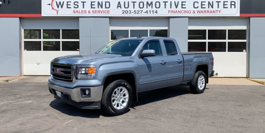 2015 GMC Sierra 1500 4WD Double Cab 143.5" SLE, available for sale in Waterbury, Connecticut | West End Automotive Center. Waterbury, Connecticut