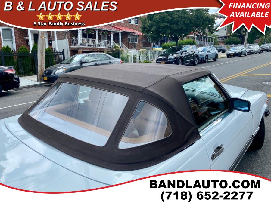 1989 Mercedes-Benz 560SL 2dr Roadster, available for sale in Bronx, New York | B & L Auto Sales LLC. Bronx, New York 1989 Mercedes-Benz 560SL 2dr Roadster, available for sale in Bronx, New York | B & L Auto Sales LLC. Bronx, New York