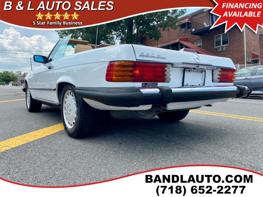 1989 Mercedes-Benz 560SL 2dr Roadster, available for sale in Bronx, New York | B & L Auto Sales LLC. Bronx, New York 1989 Mercedes-Benz 560SL 2dr Roadster, available for sale in Bronx, New York | B & L Auto Sales LLC. Bronx, New York