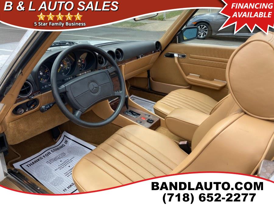 1989 Mercedes-Benz 560SL 2dr Roadster, available for sale in Bronx, New York | B & L Auto Sales LLC. Bronx, New York 1989 Mercedes-Benz 560SL 2dr Roadster, available for sale in Bronx, New York | B & L Auto Sales LLC. Bronx, New York