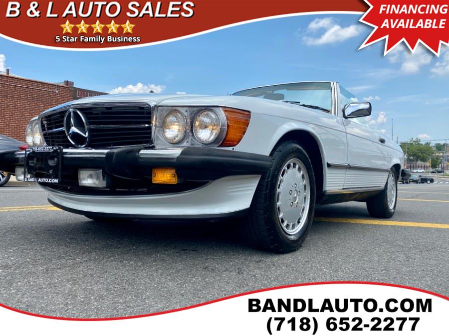 1989 Mercedes-Benz 560SL 2dr Roadster, available for sale in Bronx, New York | B & L Auto Sales LLC. Bronx, New York 1989 Mercedes-Benz 560SL 2dr Roadster, available for sale in Bronx, New York | B & L Auto Sales LLC. Bronx, New York