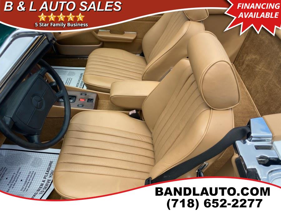 1989 Mercedes-Benz 560SL 2dr Roadster, available for sale in Bronx, New York | B & L Auto Sales LLC. Bronx, New York 1989 Mercedes-Benz 560SL 2dr Roadster, available for sale in Bronx, New York | B & L Auto Sales LLC. Bronx, New York