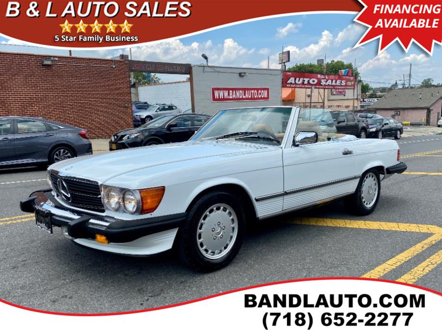 1989 Mercedes-Benz 560SL 2dr Roadster, available for sale in Bronx, New York | B & L Auto Sales LLC. Bronx, New York 1989 Mercedes-Benz 560SL 2dr Roadster, available for sale in Bronx, New York | B & L Auto Sales LLC. Bronx, New York