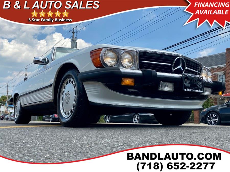 1989 Mercedes-Benz 560SL 2dr Roadster, available for sale in Bronx, New York | B & L Auto Sales LLC. Bronx, New York 1989 Mercedes-Benz 560SL 2dr Roadster, available for sale in Bronx, New York | B & L Auto Sales LLC. Bronx, New York