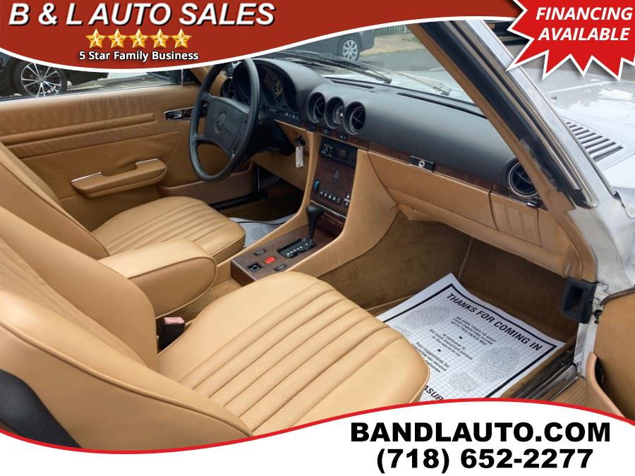 1989 Mercedes-Benz 560SL 2dr Roadster, available for sale in Bronx, New York | B & L Auto Sales LLC. Bronx, New York 1989 Mercedes-Benz 560SL 2dr Roadster, available for sale in Bronx, New York | B & L Auto Sales LLC. Bronx, New York
