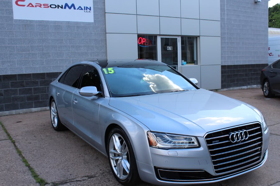 2015 Audi A8 L 4dr Sdn 3.0L TDI, available for sale in Manchester, Connecticut | Carsonmain LLC. Manchester, Connecticut