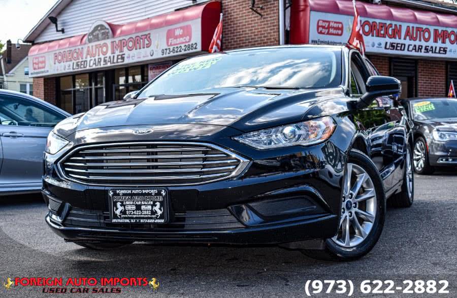 2017 Ford Fusion SE FWD, available for sale in Irvington, New Jersey | Foreign Auto Imports. Irvington, New Jersey