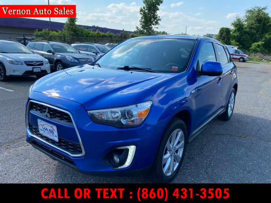 2015 Mitsubishi Outlander Sport AWD 4dr CVT SE, available for sale in Manchester, Connecticut | Vernon Auto Sale & Service. Manchester, Connecticut