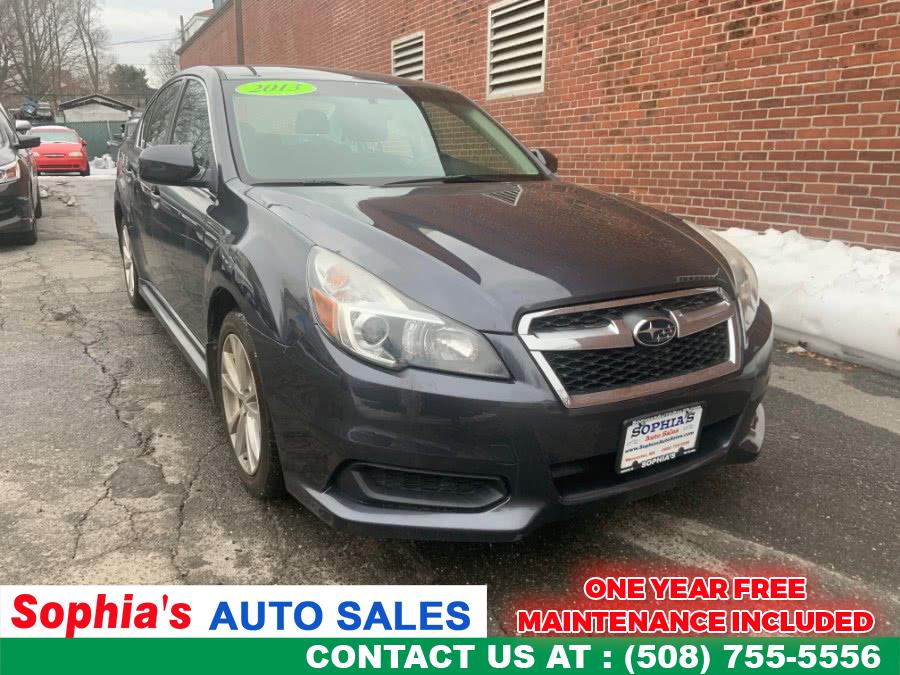 2013 Subaru Legacy 4dr Sdn H4 Auto 2.5i Premium, available for sale in Worcester, Massachusetts | Sophia's Auto Sales Inc. Worcester, Massachusetts
