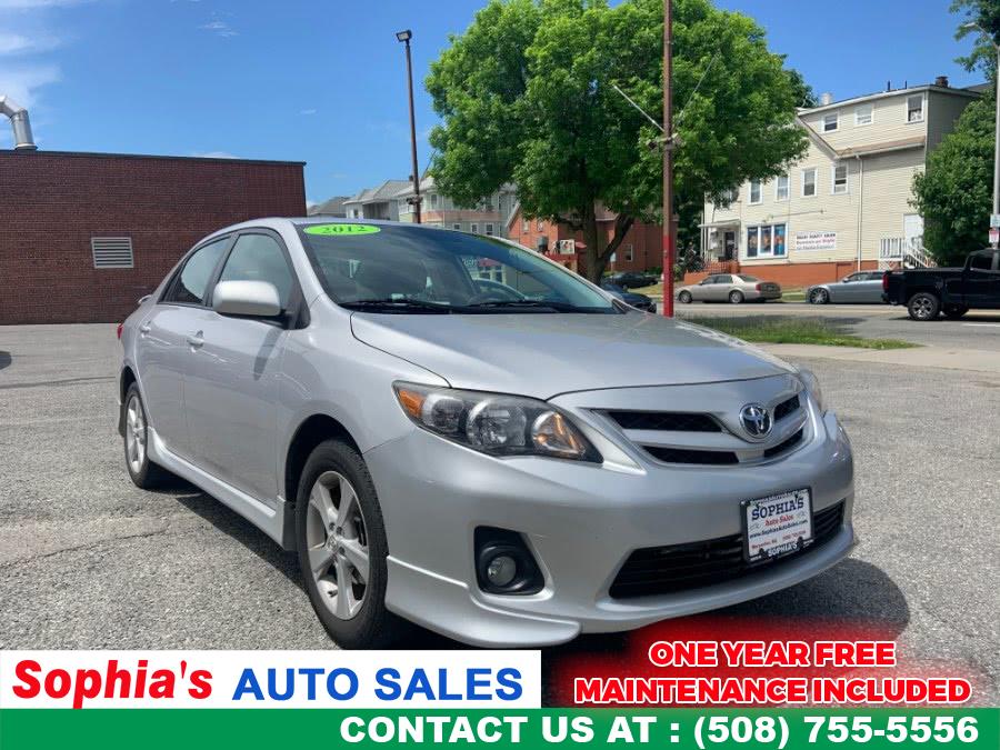 2012 Toyota Corolla 4dr Sdn Man S (Natl), available for sale in Worcester, Massachusetts | Sophia's Auto Sales Inc. Worcester, Massachusetts