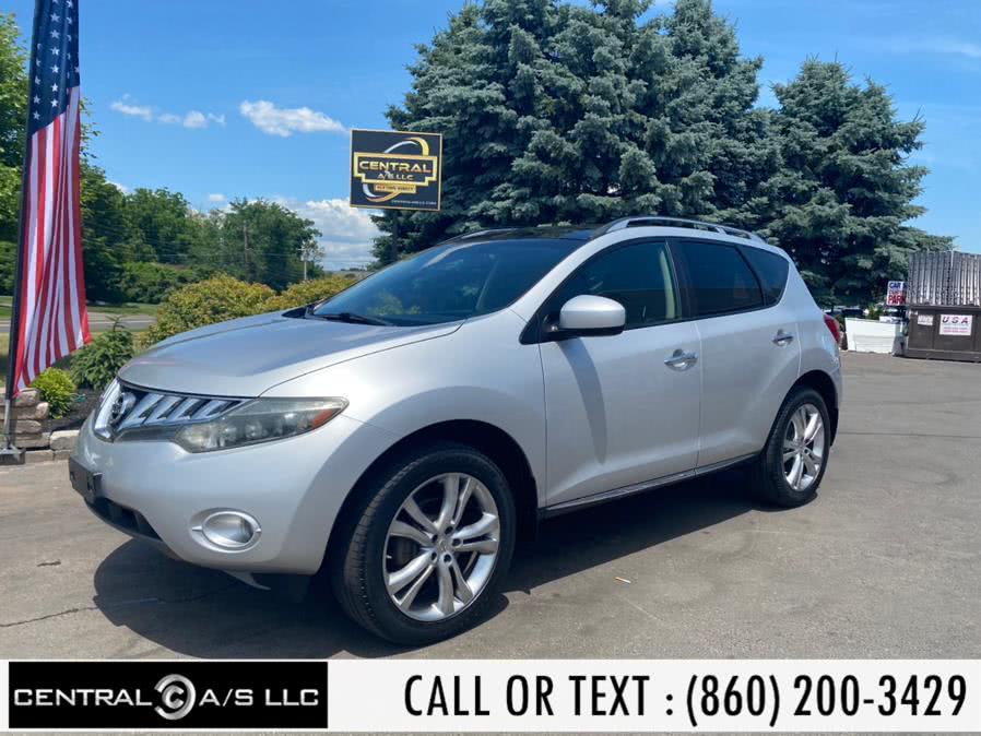2009 Nissan Murano AWD 4dr S, available for sale in East Windsor, Connecticut | Central A/S LLC. East Windsor, Connecticut