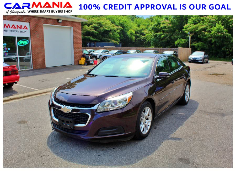 Used Chevrolet Malibu 4dr Sdn LT w/1LT 2015 | CARMANIA USA. Chesapeake, Virginia Used Chevrolet Malibu 4dr Sdn LT w/1LT 2015 | CARMANIA USA. Chesapeake, Virginia