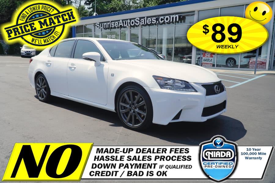2015 Lexus GS 350 F-SPORT Sedan Red Leather, available for sale in Rosedale, New York | Sunrise Auto Sales. Rosedale, New York