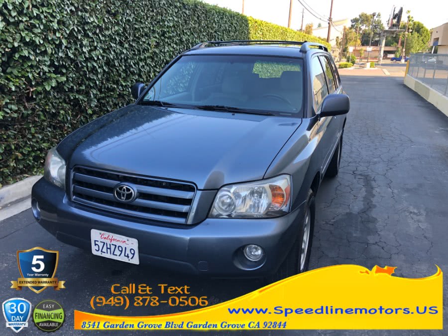 2007 Toyota Highlander 2WD 4dr 4-Cyl w/3rd Row (Natl), available for sale in Garden Grove, California | Speedline Motors. Garden Grove, California