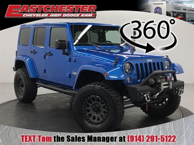 2015 Jeep Wrangler Unlimited Sahara, available for sale in Bronx, New York | Eastchester Motor Cars. Bronx, New York
