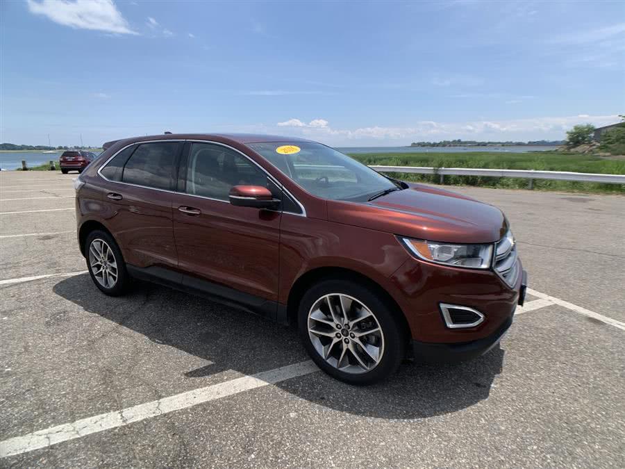 2016 Ford Edge 4dr Titanium AWD, available for sale in Stratford, Connecticut | Wiz Leasing Inc. Stratford, Connecticut