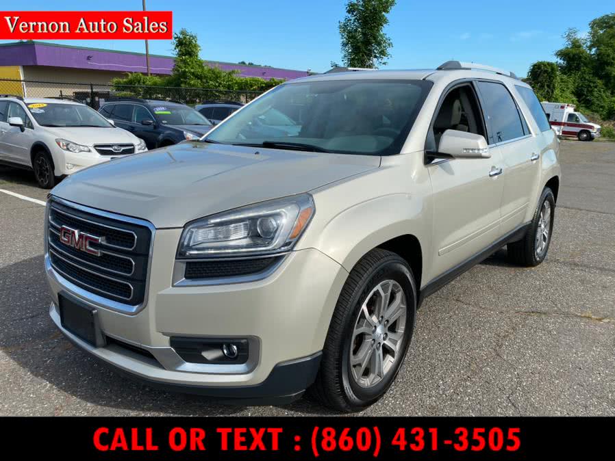 2013 GMC Acadia AWD 4dr SLT w/SLT-1, available for sale in Manchester, Connecticut | Vernon Auto Sale & Service. Manchester, Connecticut