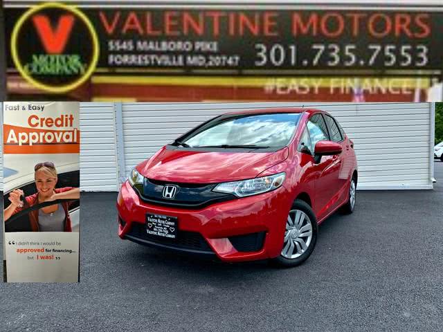 2017 Honda Fit LX, available for sale in Forestville, Maryland | Valentine Motor Company. Forestville, Maryland