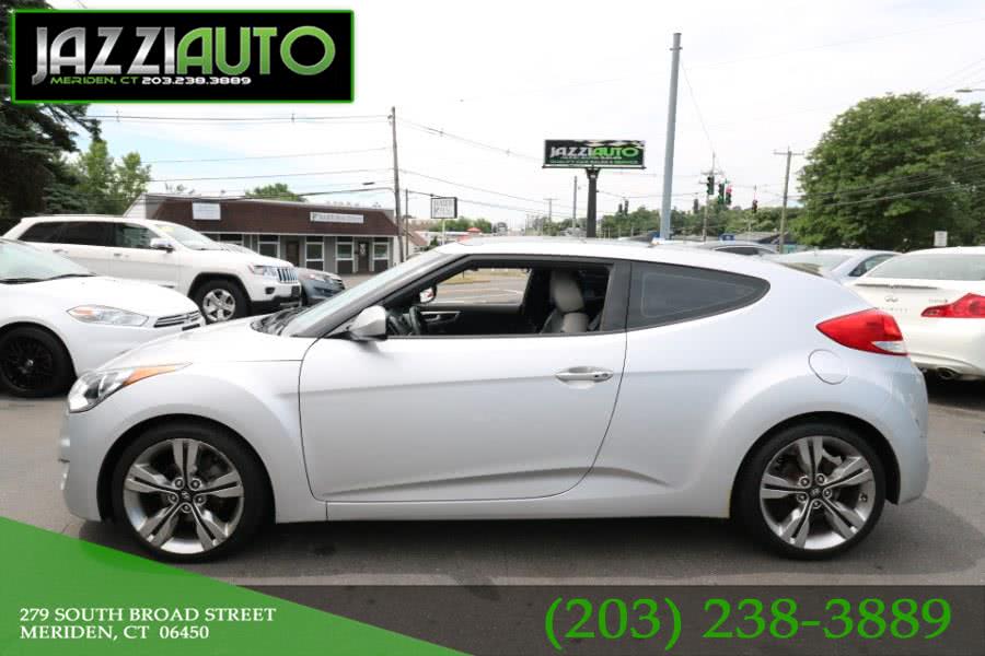 2012 Hyundai Veloster 3dr Cpe Auto w/Black Int, available for sale in Meriden, Connecticut | Jazzi Auto Sales LLC. Meriden, Connecticut