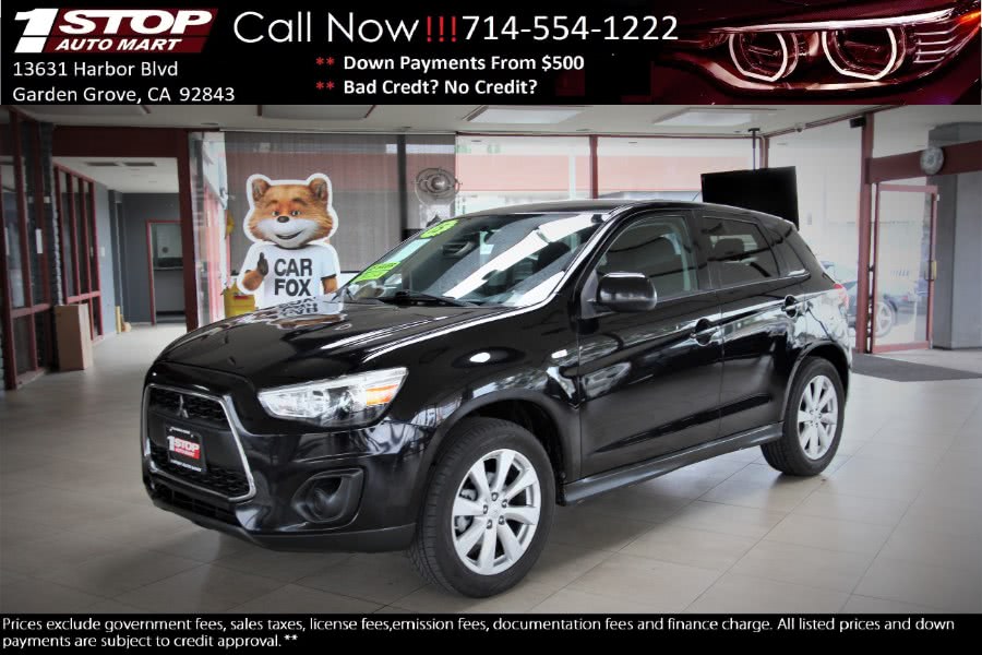 2015 Mitsubishi Outlander Sport AWD 4dr CVT 2.4 ES, available for sale in Garden Grove, California | 1 Stop Auto Mart Inc.. Garden Grove, California