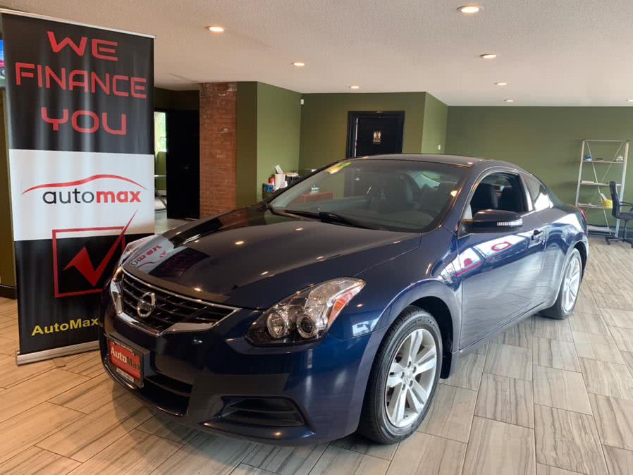 2013 Nissan Altima 2dr Cpe I4 2.5 S, available for sale in West Hartford, Connecticut | AutoMax. West Hartford, Connecticut