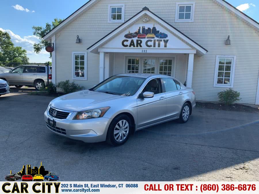 2008 Honda Accord Sdn 4dr I4 Auto LX, available for sale in East Windsor, Connecticut | Car City LLC. East Windsor, Connecticut