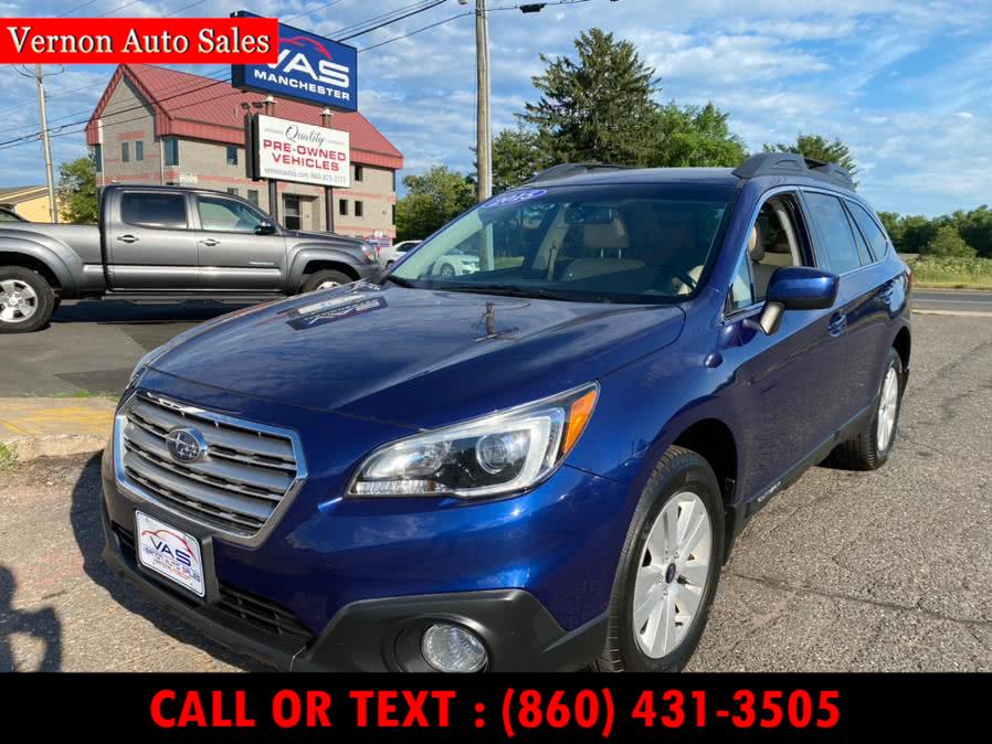 2015 Subaru Outback 4dr Wgn H4 Auto 2.5i Premium PZEV, available for sale in Manchester, Connecticut | Vernon Auto Sale & Service. Manchester, Connecticut