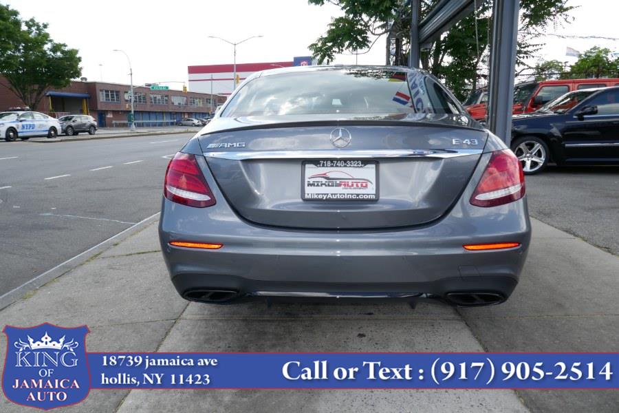 2017 Mercedes-Benz E-Class AMG E 43 4MATIC Sedan, available for sale in Hollis, New York | King of Jamaica Auto Inc. Hollis, New York 2017 Mercedes-Benz E-Class AMG E 43 4MATIC Sedan, available for sale in Hollis, New York | King of Jamaica Auto Inc. Hollis, New York