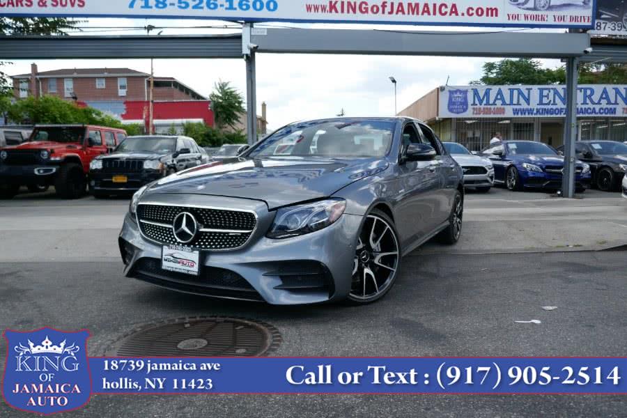 2017 Mercedes-Benz E-Class AMG E 43 4MATIC Sedan, available for sale in Hollis, New York | King of Jamaica Auto Inc. Hollis, New York