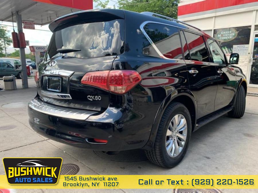 2015 INFINITI QX80 4WD 4dr, available for sale in Brooklyn, New York | Bushwick Auto Sales LLC. Brooklyn, New York 2015 INFINITI QX80 4WD 4dr, available for sale in Brooklyn, New York | Bushwick Auto Sales LLC. Brooklyn, New York