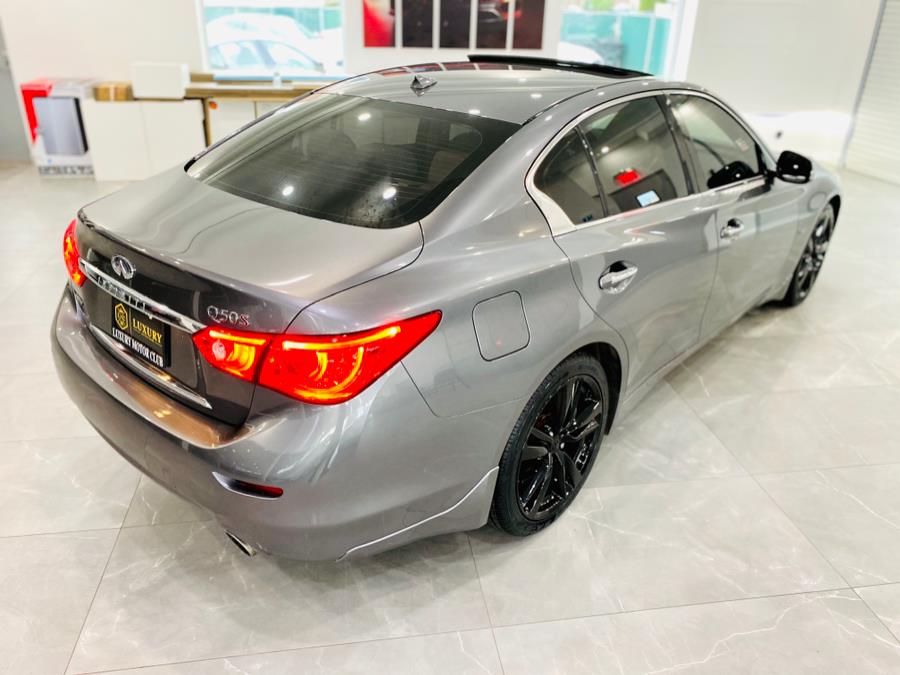 2016 INFINITI Q50 4dr Sdn 3.0t Red Sport 400 AWD, available for sale in Franklin Square, New York | Luxury Motor Club. Franklin Square, New York 2016 INFINITI Q50 4dr Sdn 3.0t Red Sport 400 AWD, available for sale in Franklin Square, New York | Luxury Motor Club. Franklin Square, New York