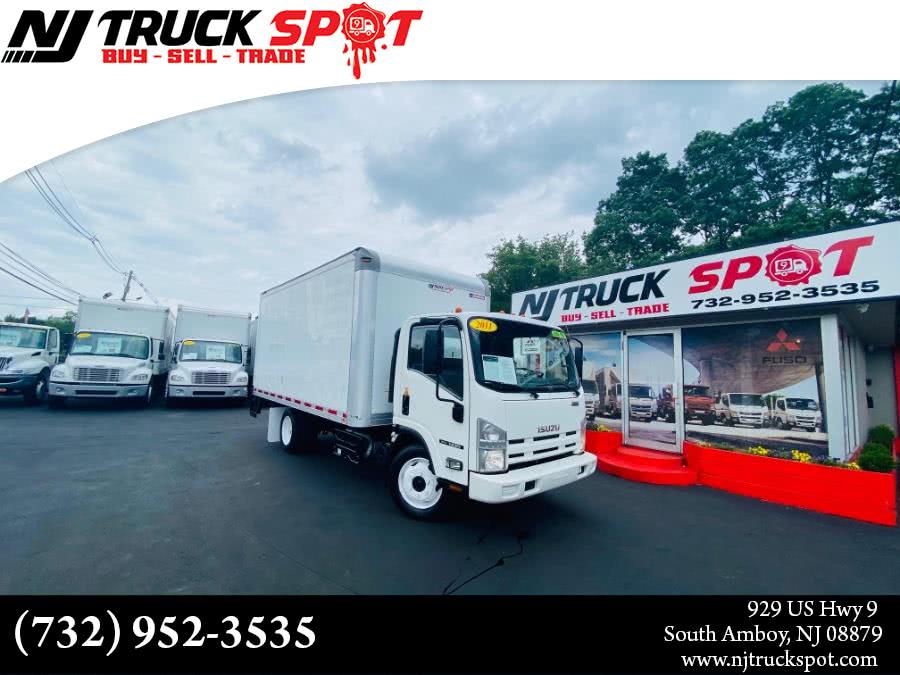 2011 Isuzu NQR DSL REG AT 16 FEET DRY BOX + LIFT GATE + NO CDL + 19500LB GVW, available for sale in South Amboy, New Jersey | NJ Truck Spot. South Amboy, New Jersey