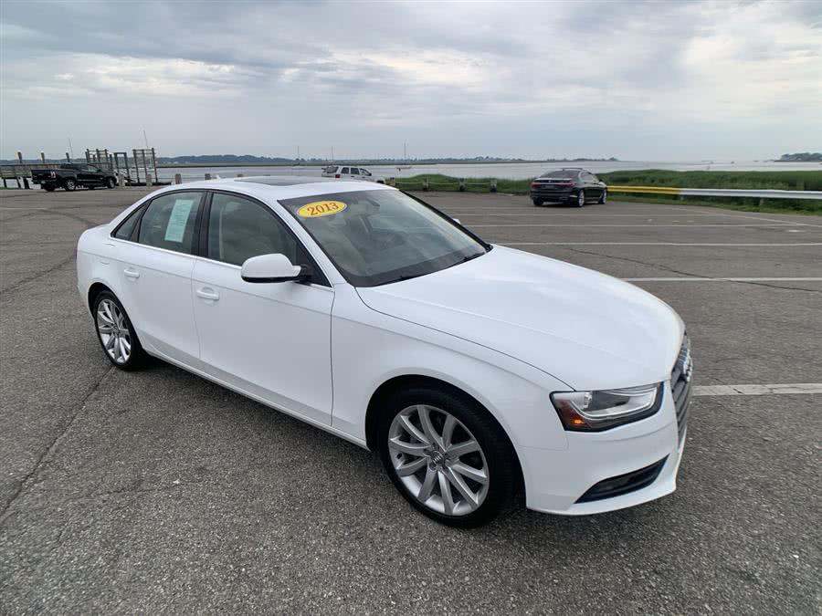 2013 Audi A4 4dr Sdn Auto quattro 2.0T Premium Plus, available for sale in Stratford, Connecticut | Wiz Leasing Inc. Stratford, Connecticut