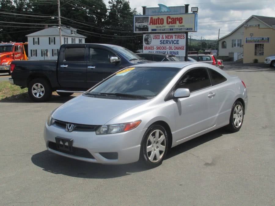 2008 Honda Civic Cpe 2dr Auto LX, available for sale in Vernon , Connecticut | Auto Care Motors. Vernon , Connecticut