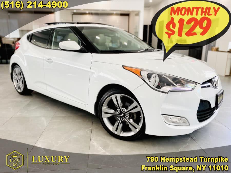 2013 Hyundai Veloster 3dr Cpe Auto w/Black Int, available for sale in Franklin Square, New York | Luxury Motor Club. Franklin Square, New York