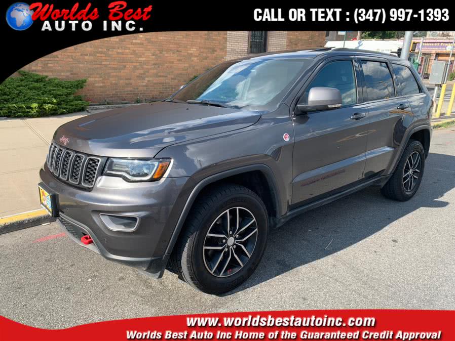 2017 Jeep Grand Cherokee Trailhawk 4x4, available for sale in Brooklyn, New York | Worlds Best Auto Inc. Brooklyn, New York